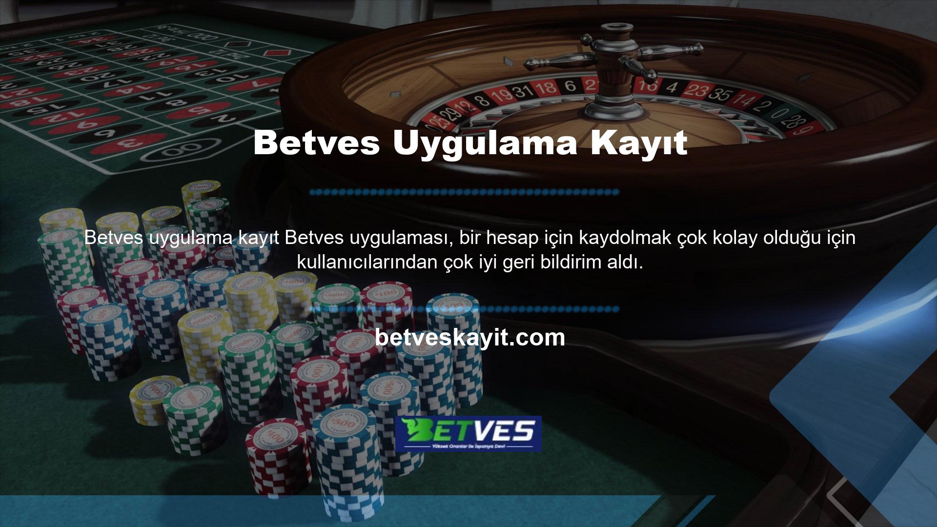 Anahtar, ihtiyaçlarınıza ve tercihlerinize uygun bir Betves sitesi bulmaktır